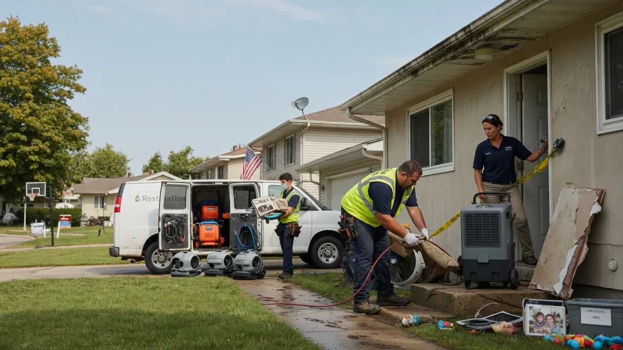 Water Damage Restoration in Covington, OK near me